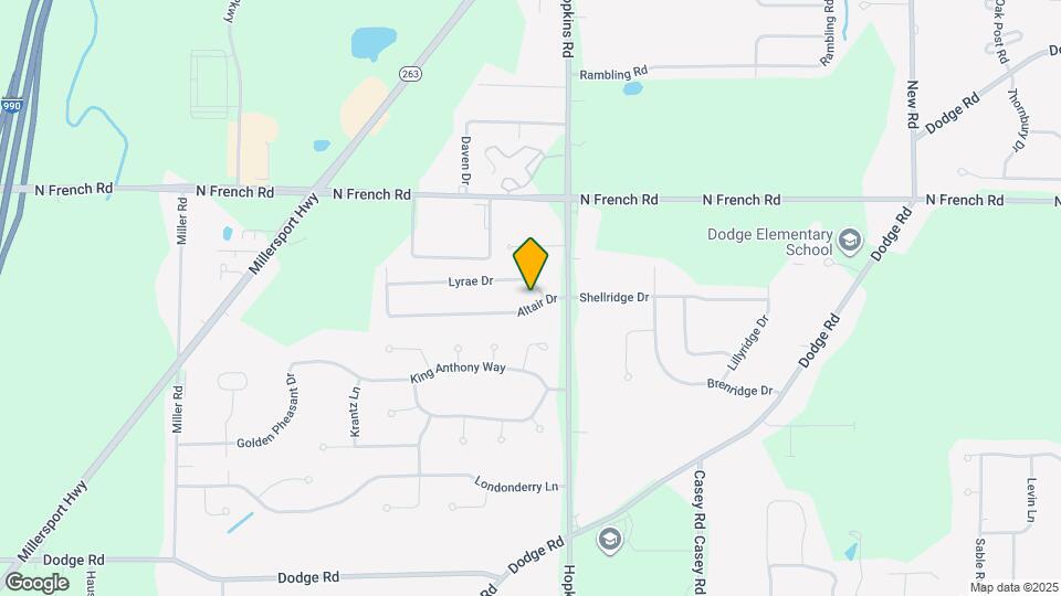 36 Altair Dr Map and Location Details