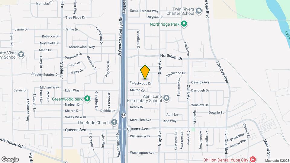 1175-1177 Forestwood Dr Map and Location Details