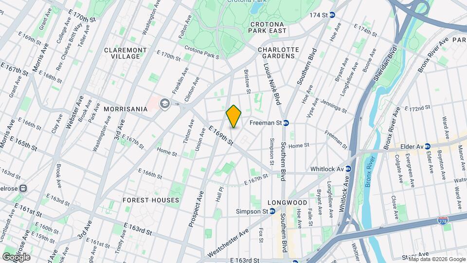 1360 Lyman Pl Map and Location Details