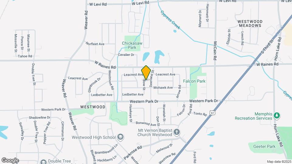 4222 Bow St Map and Location Details