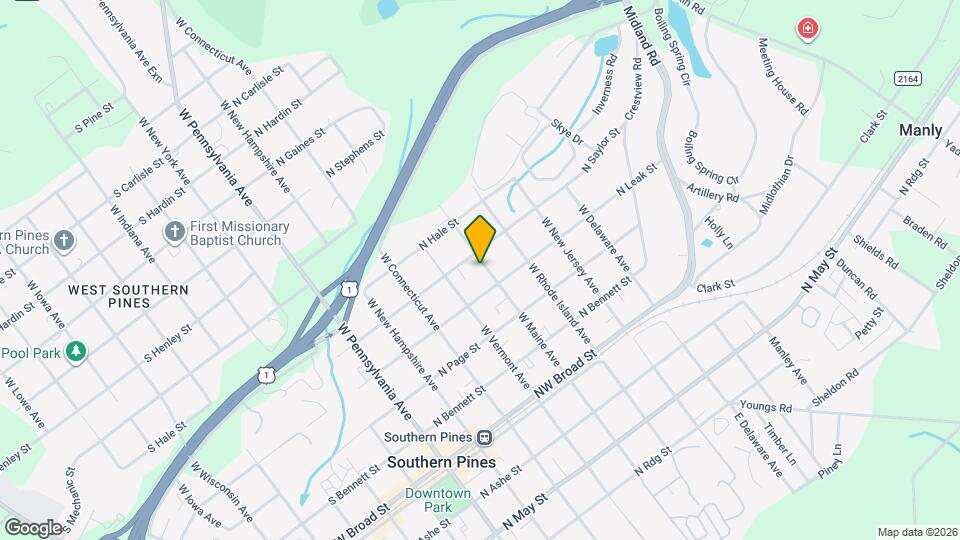 440 W Maine Ave Map and Location Details