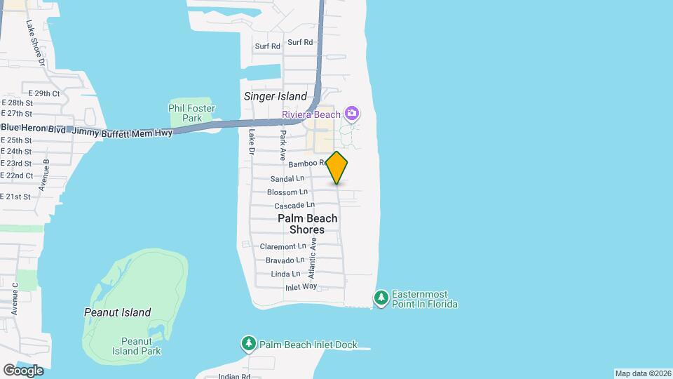 Sunshine Shores Mtl Apartments Map and Location Details
