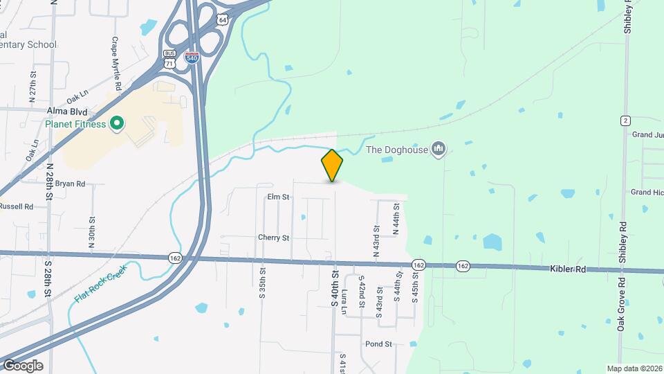 3904 Poplar St Map and Location Details