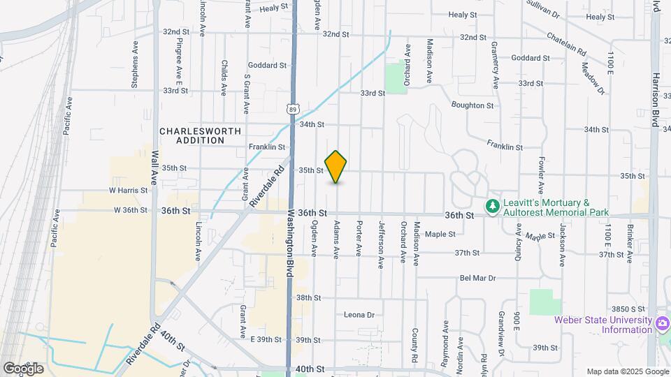 3535 Adams Ave Map and Location Details