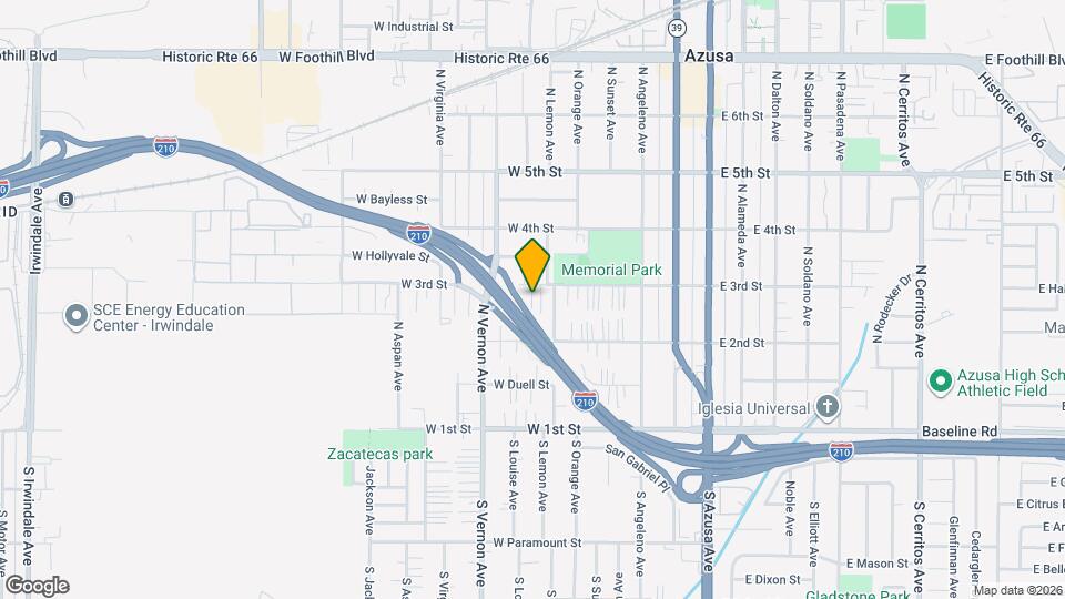 642-648 W. 3rd St. Mapa y Detalles de la Ubicación