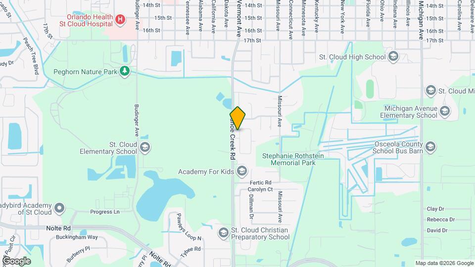 2405 Bulrush Dr Map and Location Details