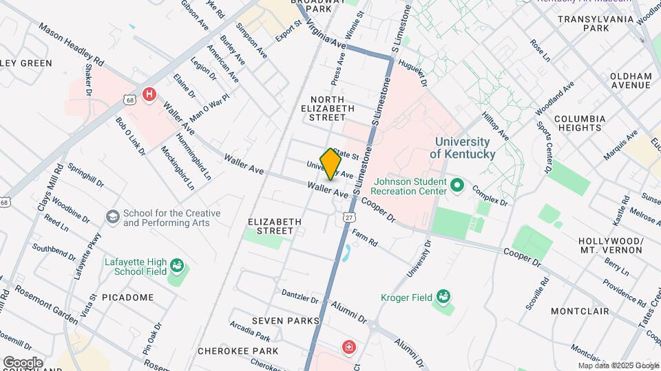 121 Waller Ave Mapa y Detalles de la Ubicación