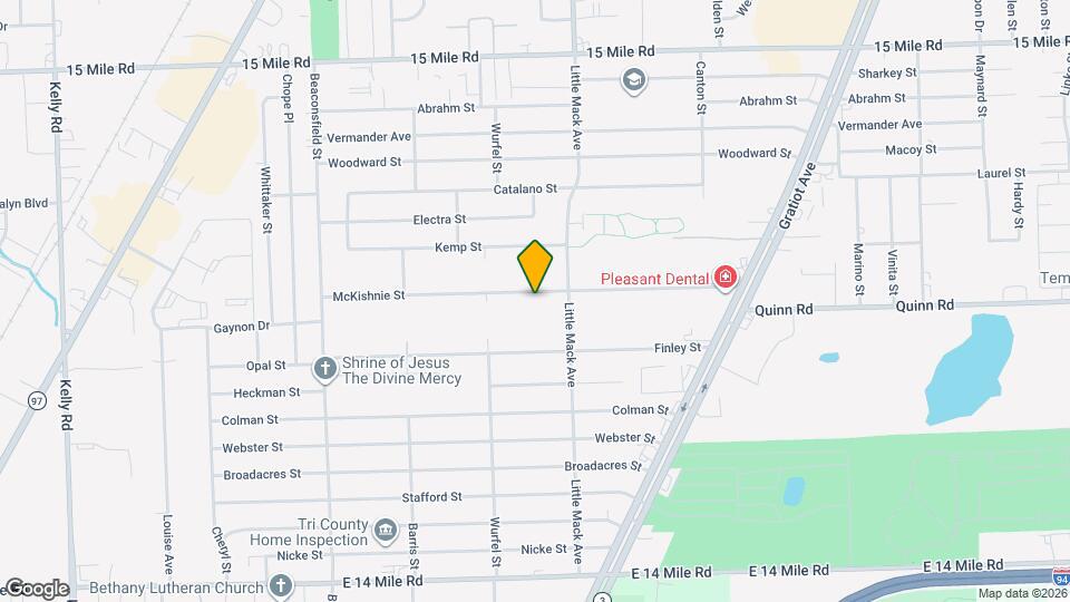 20500 McKishnie St Map and Location Details