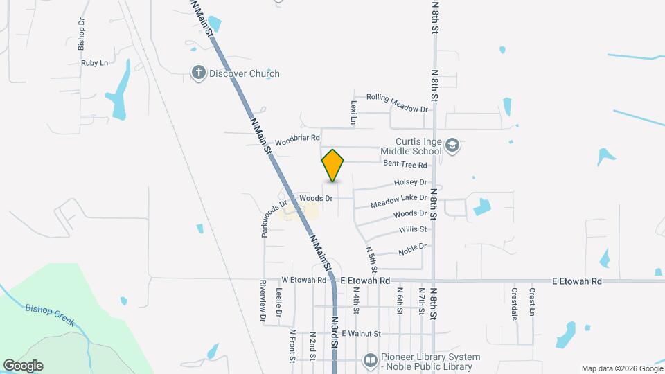 1008 Acacia Cir Mapa y Detalles de la Ubicación