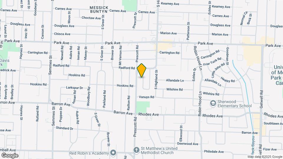 1037 W Walthal Cir Map and Location Details