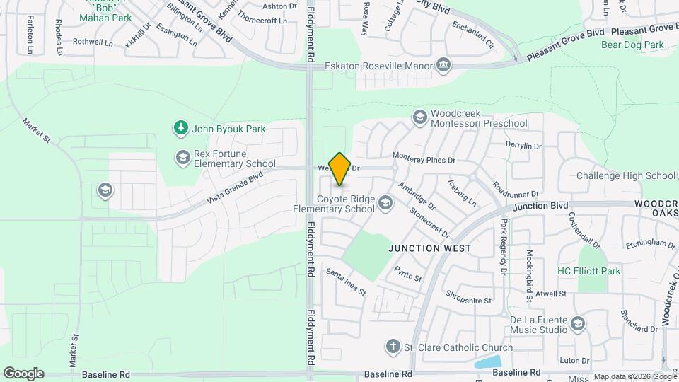 1833 Blue Skies Way Map and Location Details