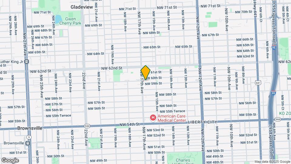 1637 NW 59th St Map and Location Details