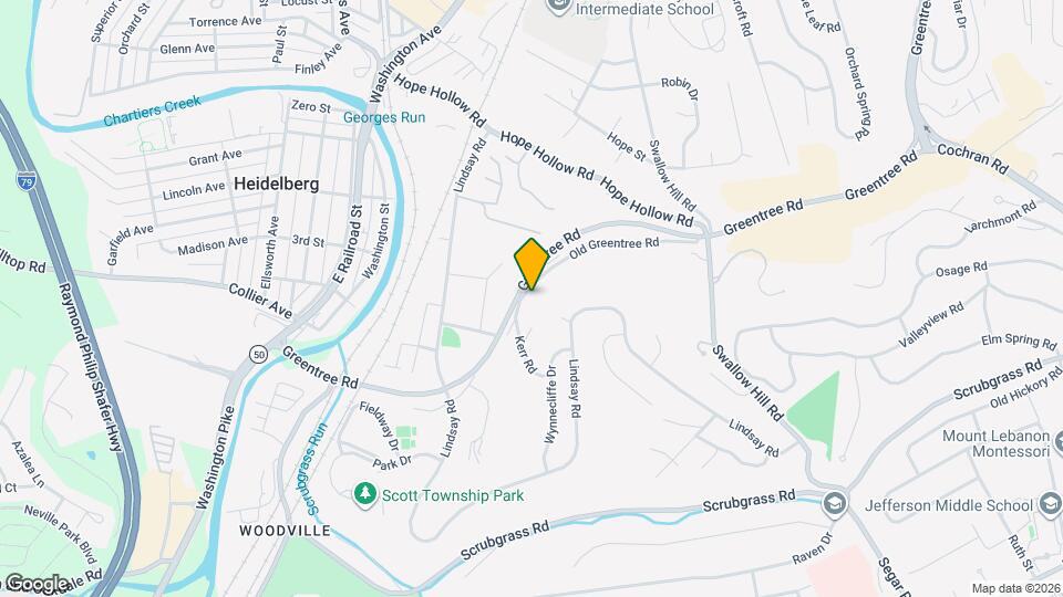 2445 Old Greentree Rd Map and Location Details