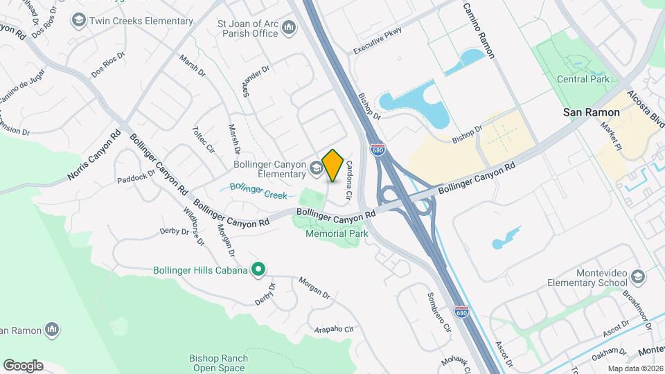 2321 Talavera Dr Map and Location Details