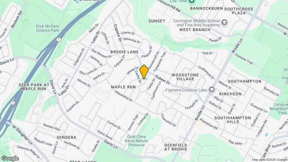 8202 Los Ranchos Dr Map and Location Details