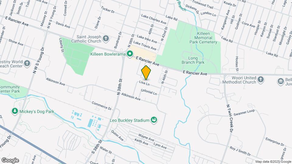 709 Lisa Ln Map and Location Details