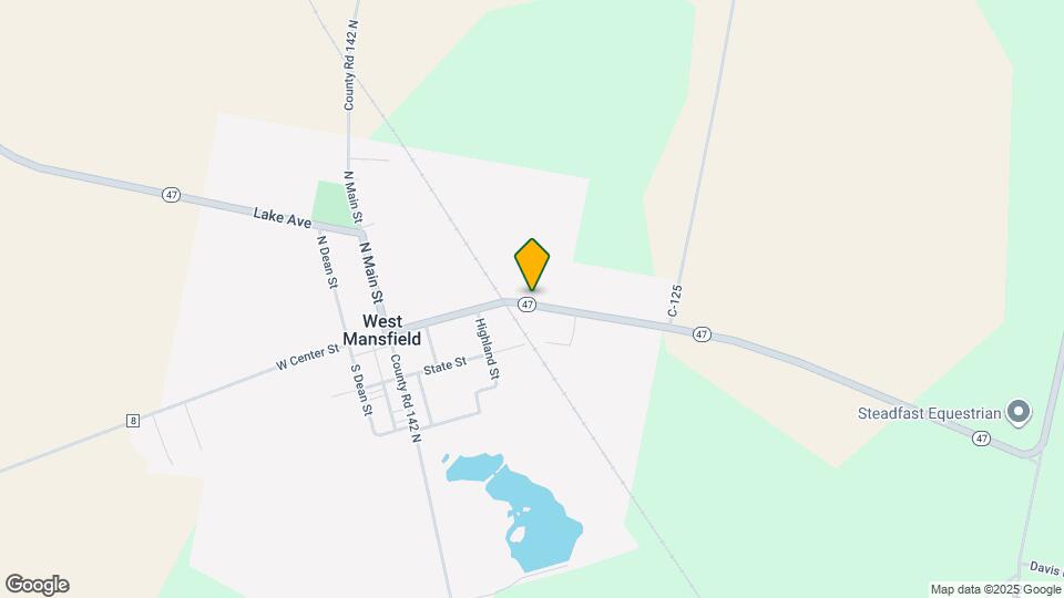 407 E Center St Map and Location Details