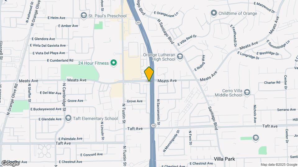 2085 N Highland St Mapa y Detalles de la Ubicación