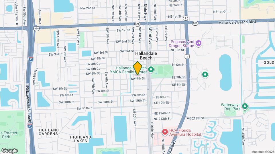 104 SW 7th St Map and Location Details