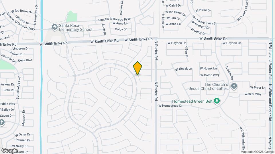 20740 N Oasis Ln Map and Location Details