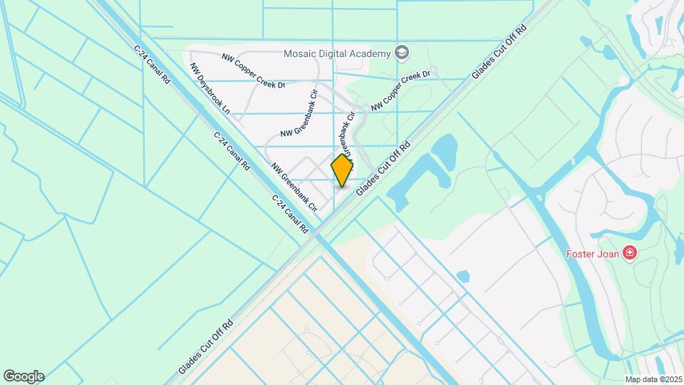 7847 NW Greenbank Cir Mapa y Detalles de la Ubicación