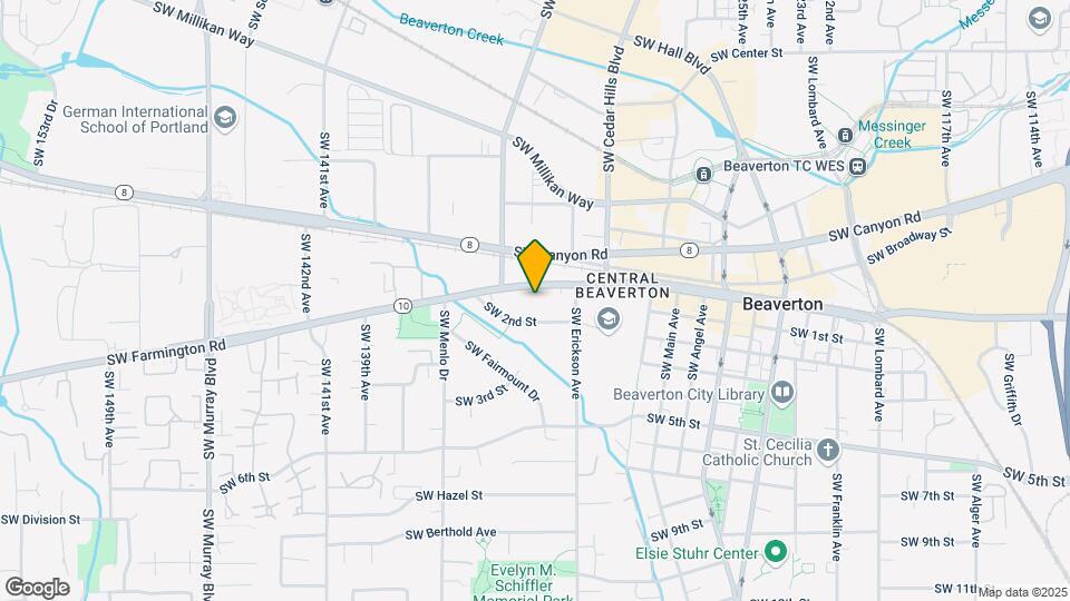 13260 SW Farmington Rd Map and Location Details