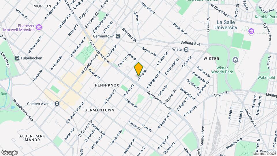 21 E Penn St, Unit 2 Map and Location Details