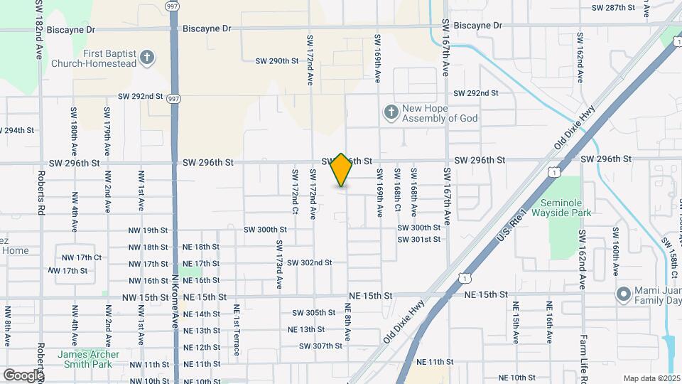 29744 SW 170th Ave Map and Location Details