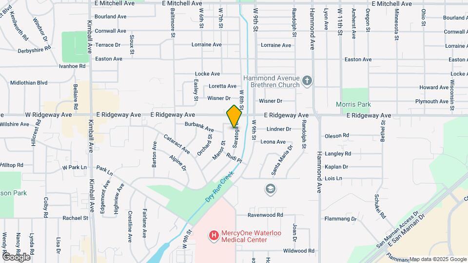 2514 Saratoga Dr Mapa y Detalles de la Ubicación