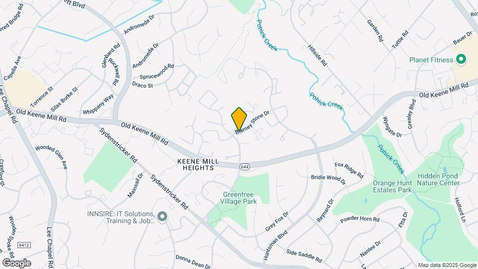 9033 Blarney Stone Dr Map and Location Details