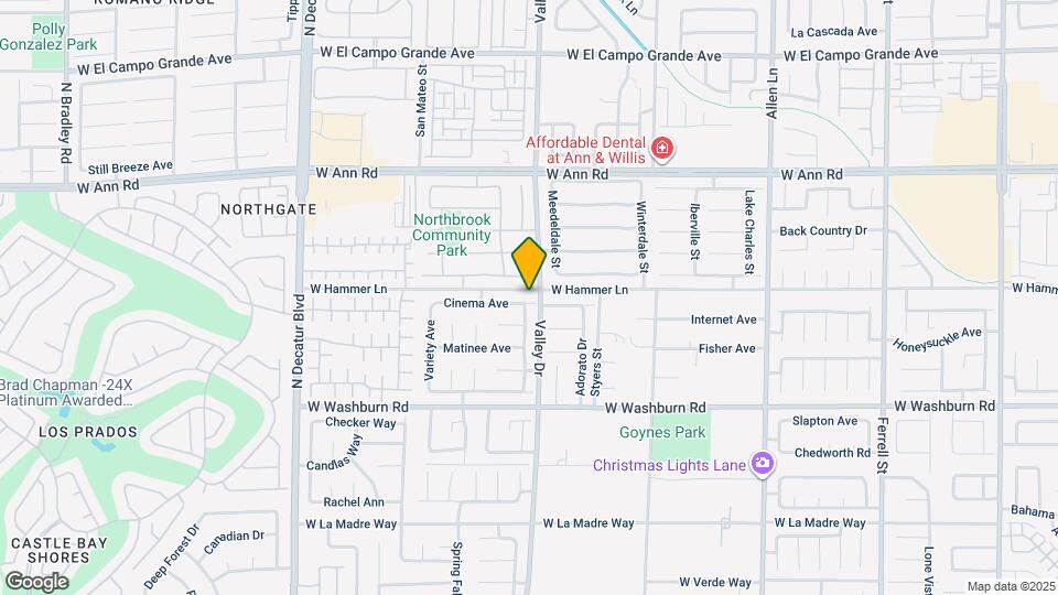 4308 Cinema Ave Map and Location Details