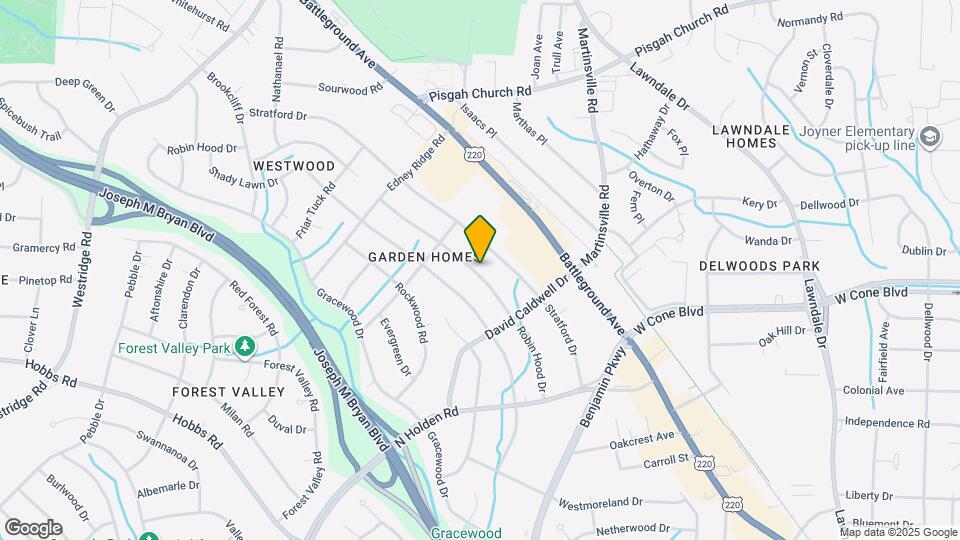 2718 Robin Hood Dr Map and Location Details