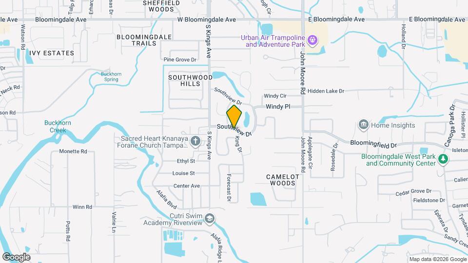 3818 Southview Dr Map and Location Details