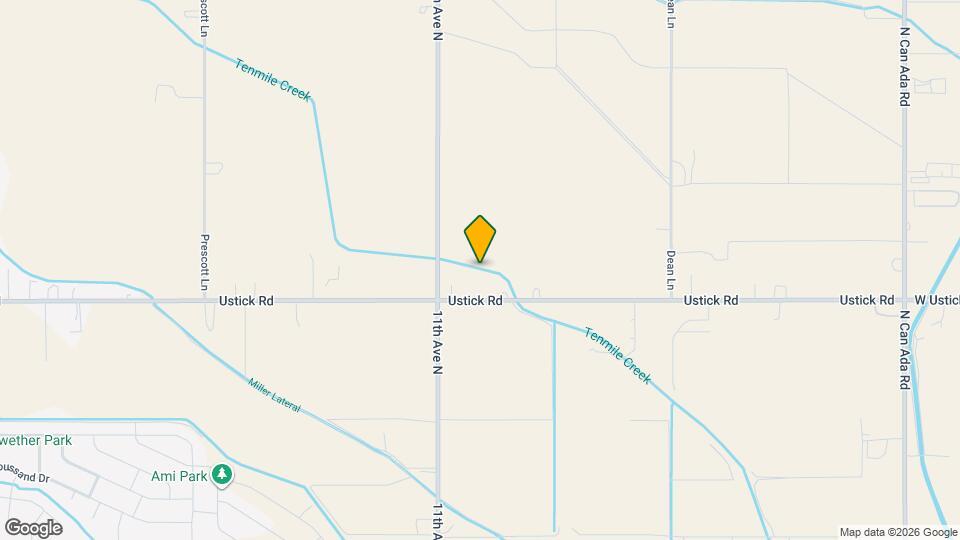 6922 Ustick Rd Map and Location Details