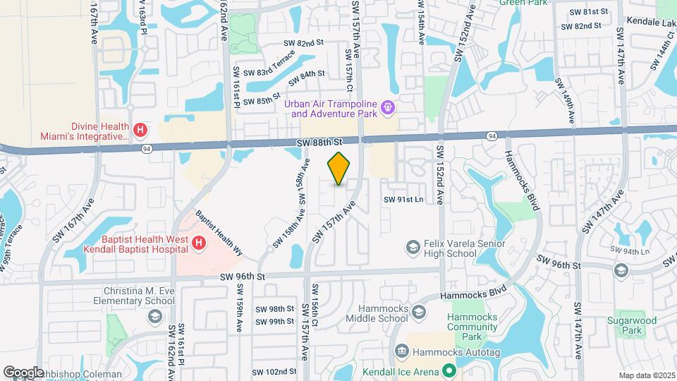 9079 SW 157th Ct Map and Location Details