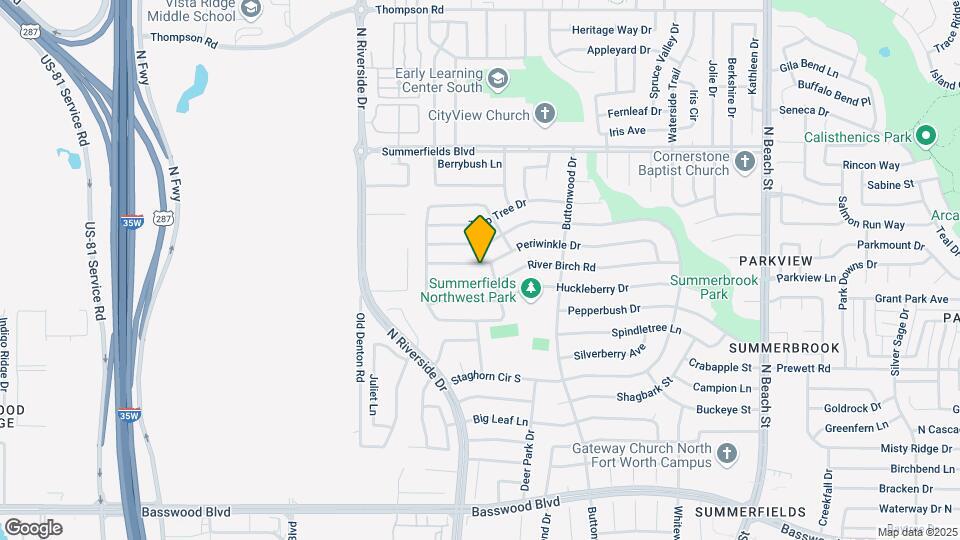 3808 Periwinkle Dr Map and Location Details