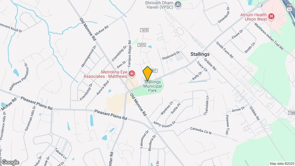 1019 Willowcroft Dr Mapa y Detalles de la Ubicación