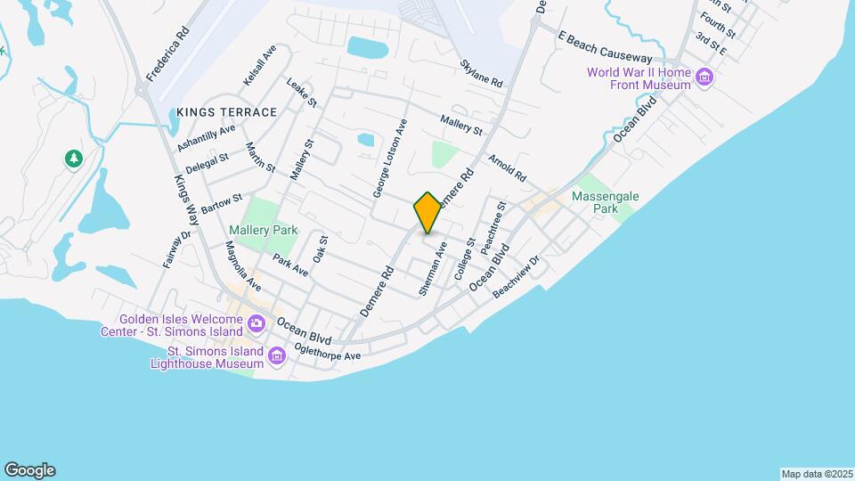 616 Seabreeze Dr Map and Location Details