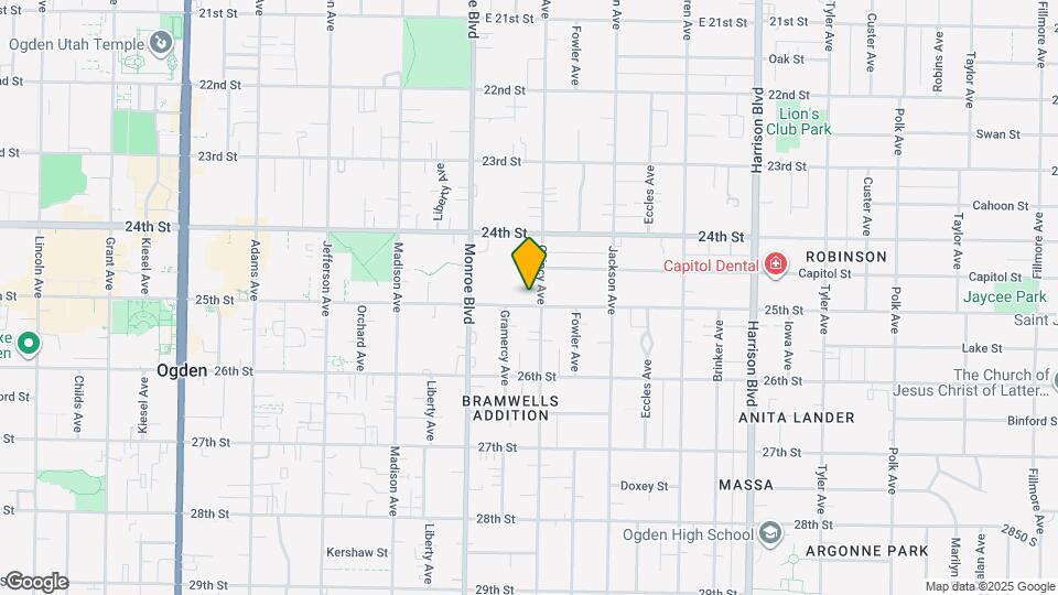 25th and Quincy Mapa y Detalles de la Ubicación