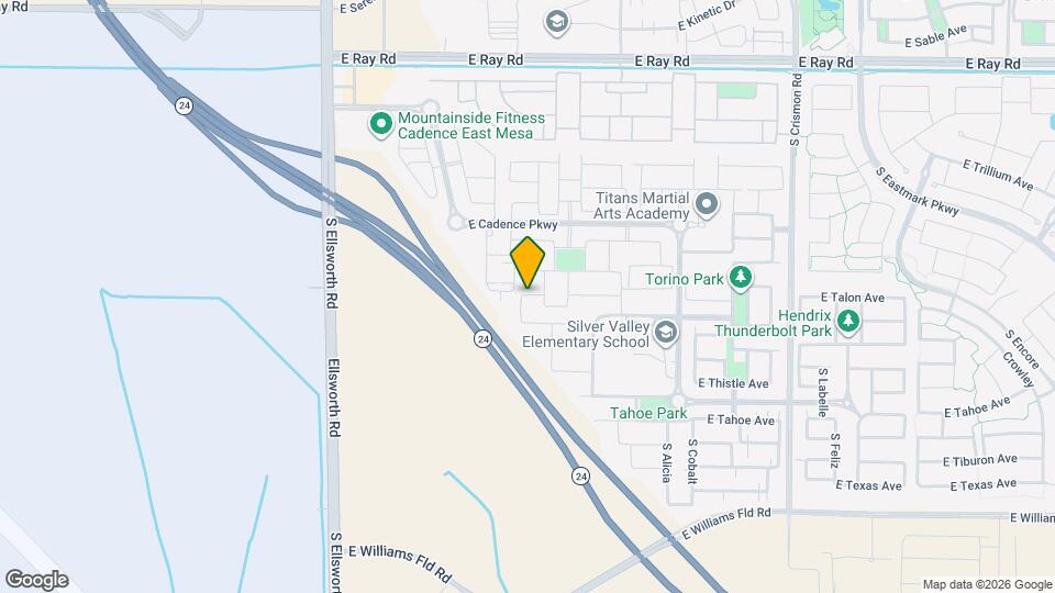 9517 E Talon Ave Map and Location Details