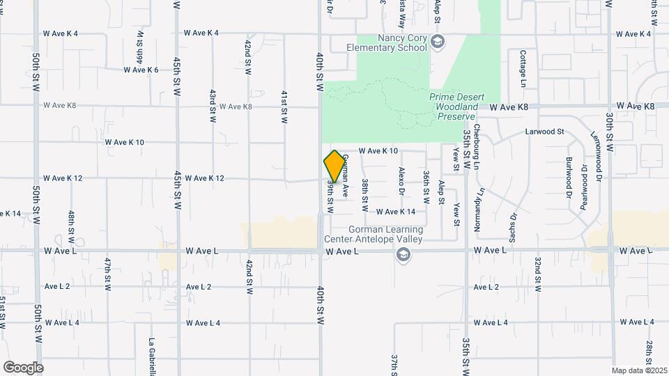 42946 39th St W Map and Location Details