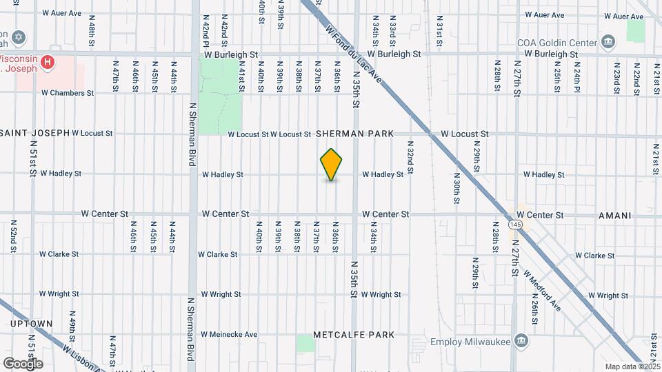 2757-2759 N 36th St Mapa y Detalles de la Ubicación