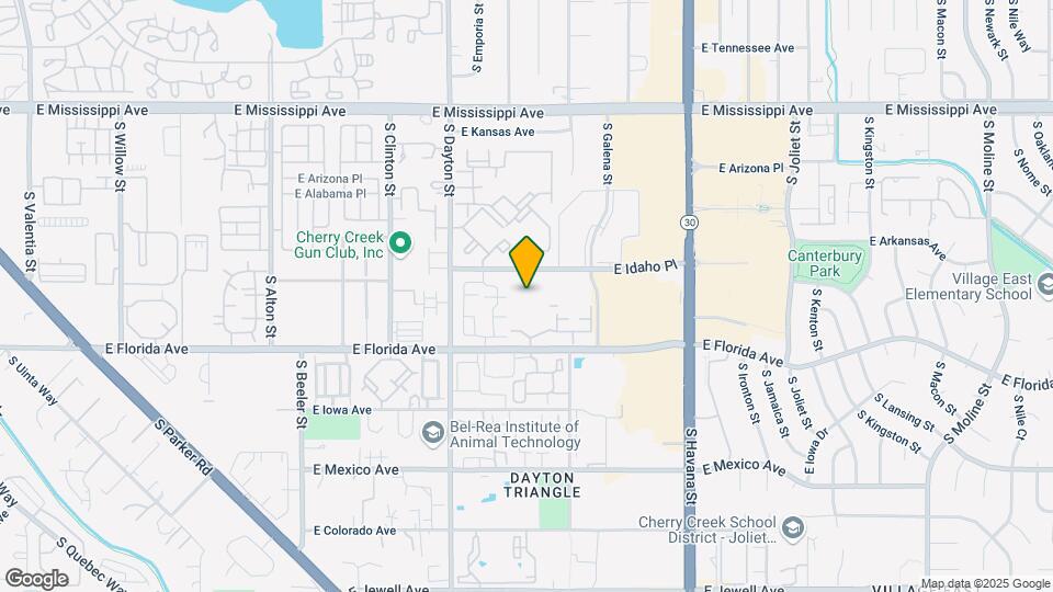 9961 E Idaho Cir Map and Location Details