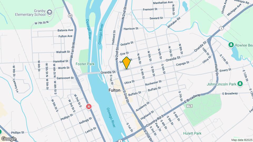 234 Oneida St Map and Location Details