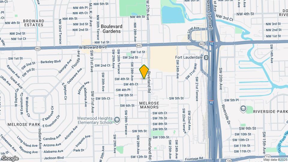 420 SW 27th Terrace Map and Location Details