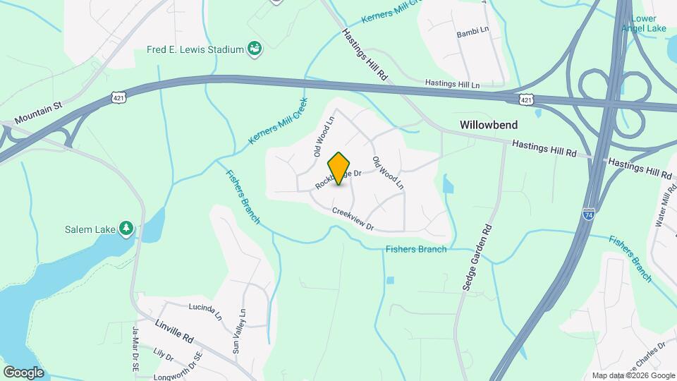 4389 Creekview Ct Map and Location Details