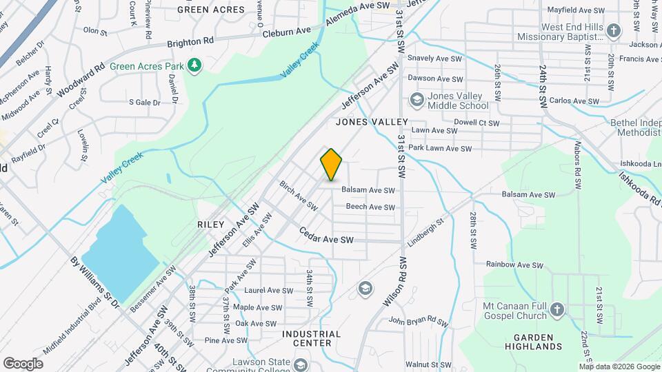 3260 Balsam Ave SW Map and Location Details