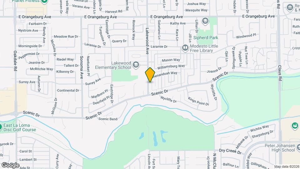 1012 Lakewood Ave Map and Location Details
