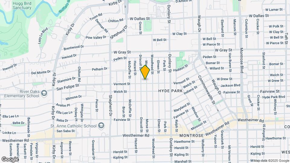 1822 Morse St Map and Location Details