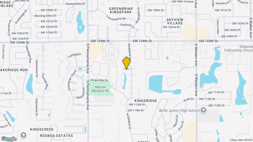 1336 SW 109th Pl Map and Location Details